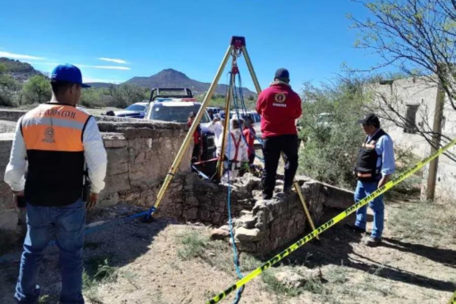 Localizan sin vida a hombre de 76 años dentro de un pozo en Durango