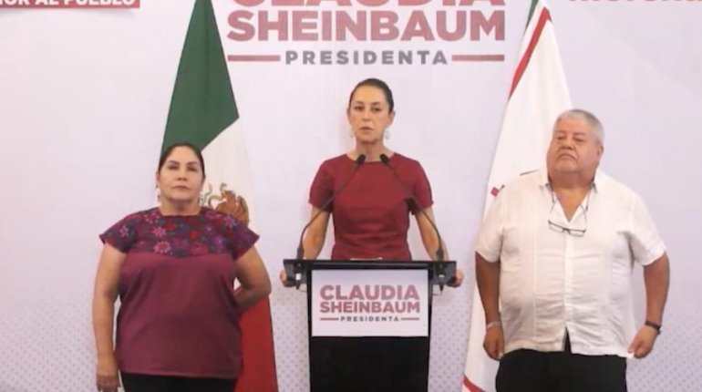 Plantea Sheinbaum "potenciar" Pemex y la petroquímica