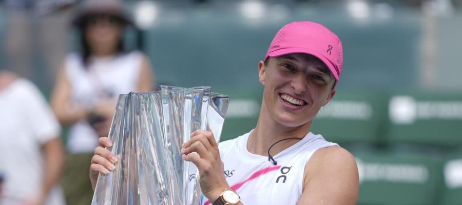 Iga Swiatek gana el WTA 1000 de Indian Wells