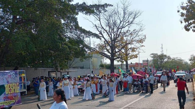 Marchan evangélicos en Tabasco por unidad de la familia y la libertad religiosa