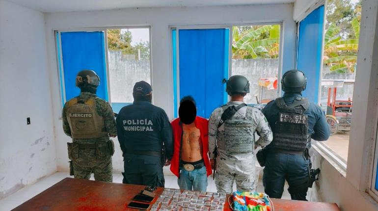 Aseguran a 59 personas, armas, drogas y casi 1 mdp en efectivo en tareas de vigilancia en Tabasco