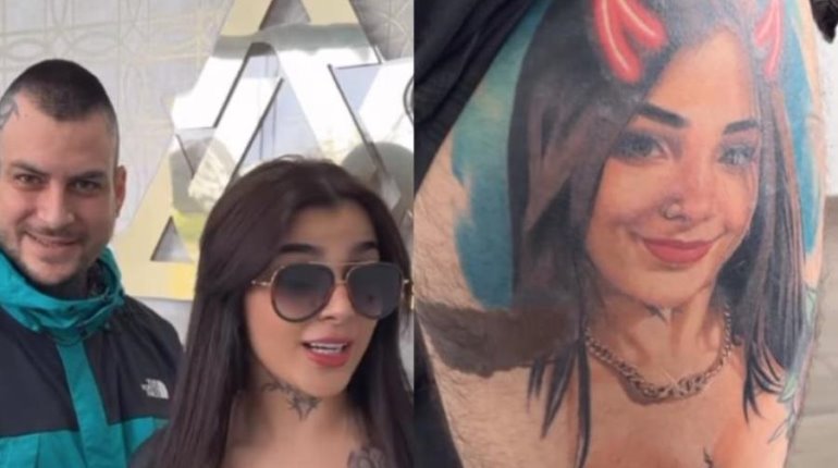 Karely Ruiz le da 200 mil pesos a fan que se tatuó su rostro