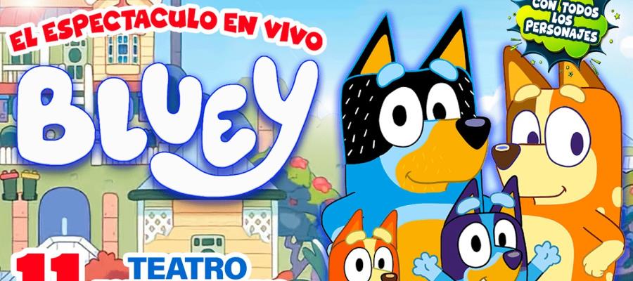 Bluey regresa al Esperanza Iris este 11 de abril