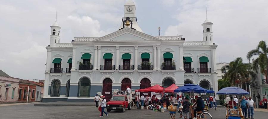 Coalición por Tabasco levanta plantón de Plaza de Armas