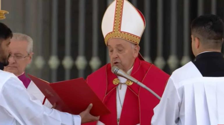 Pide Papa Francisco por víctimas de las guerras durante Domingo de Ramos