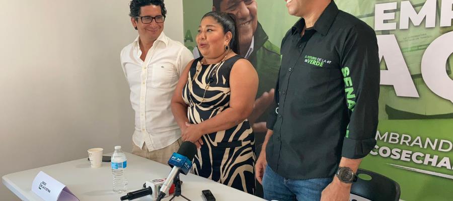 Renuncia a MC candidata suplente al distrito 9; se suma al PVEM