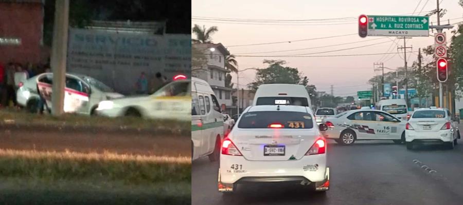 Arranca jornada de este martes con 2 accidentes en Villahermosa 