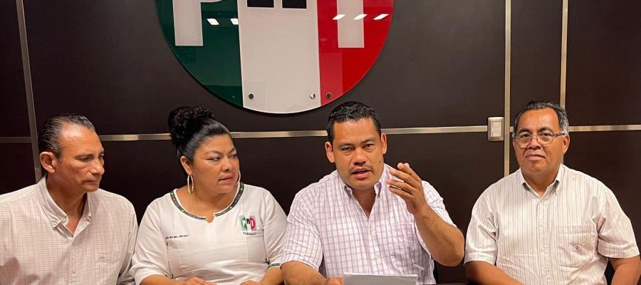 Condena dirigencia estatal del PRI ejecuciones de últimas horas en Tabasco