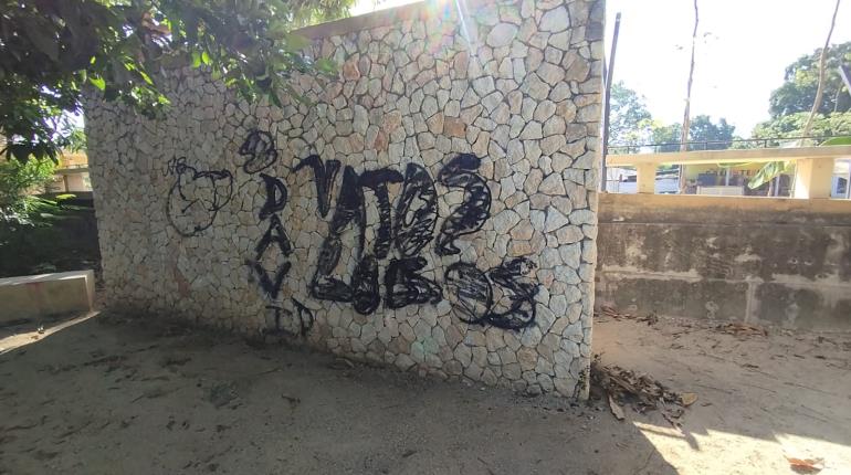 Realizan pintas en malecón de Gaviotas