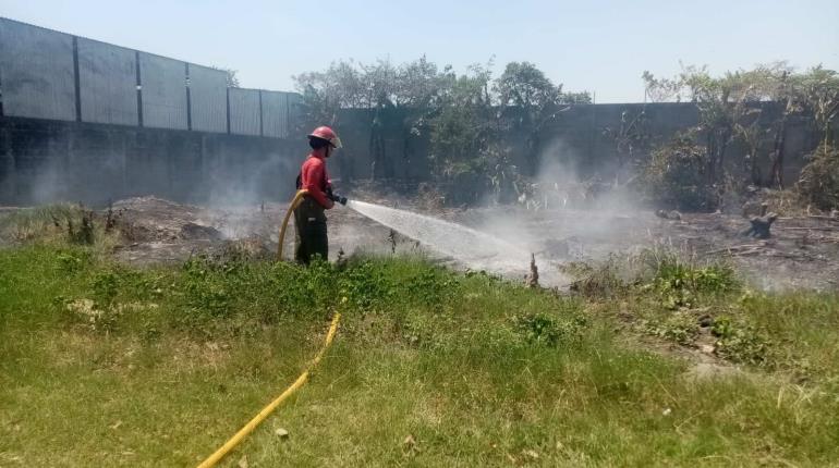 ¡Arde Tabasco! Autoridades sofocan 6 incendios de pastizales tan solo este martes