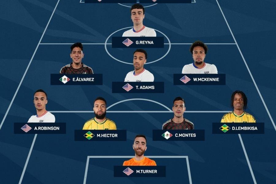 César Montes y Edson Álvarez, dentro del 11 ideal de Nations League de Concacaf