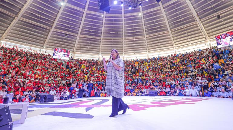 "No le permito a Milei a que hable mal del presidente, de eso me encargo yo" dice Xóchitl