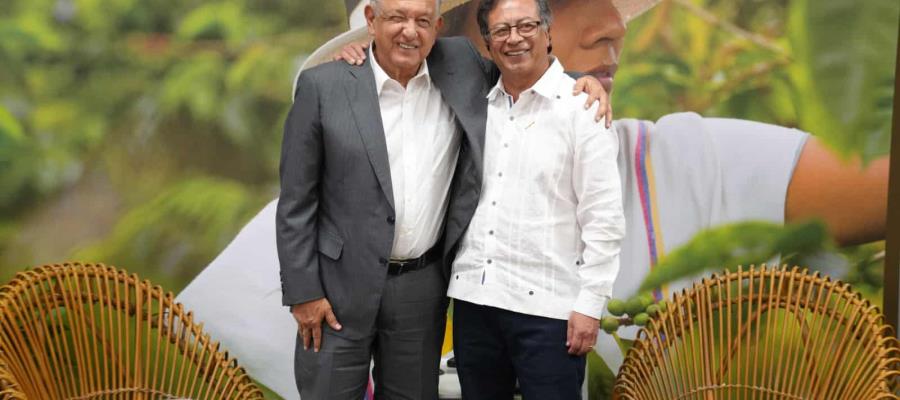 Petro agradece respaldo de AMLO tras señalamientos de Milei