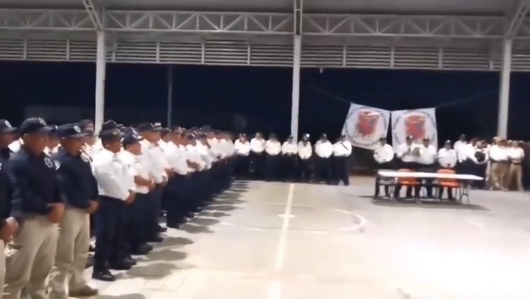 Policías de Campeche convocan a nueva marcha y responden a AMLO por espaldarazo a Layda