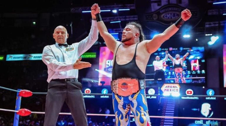 Averno se impone como nuevo Campeón Mundial de la Lucha Libre