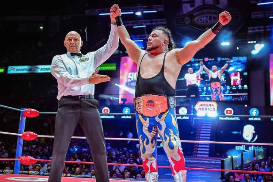 Averno se impone como nuevo Campeón Mundial de la Lucha Libre