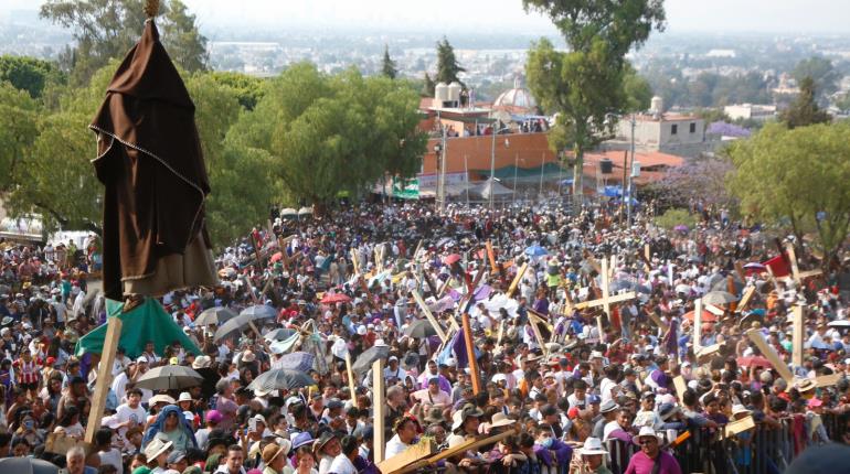 Asisten cerca de 850 mil personas a Viacrucis de Iztapalapa