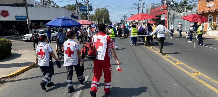 Concluye Viacrucis de Villahermosa con saldo blanco