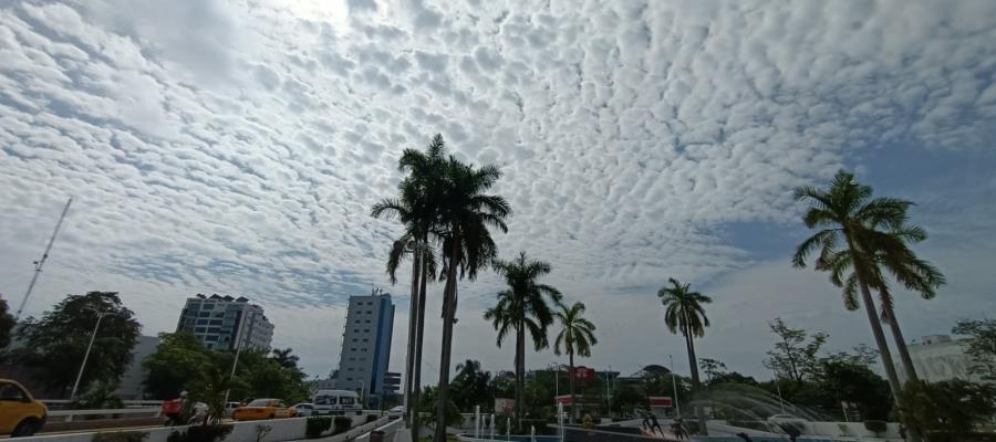 Cielo parcialmente nublado y sin lluvias se espera para este domingo en Tabasco