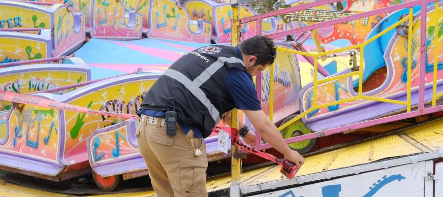 Muere joven tras salir ´volando´ de juego mecánico en Ciudad Juárez