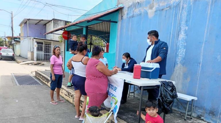 Inicia Salud campaña de recuperación de cobertura de vacunación contra poliomielitis, sarampión y rubéola