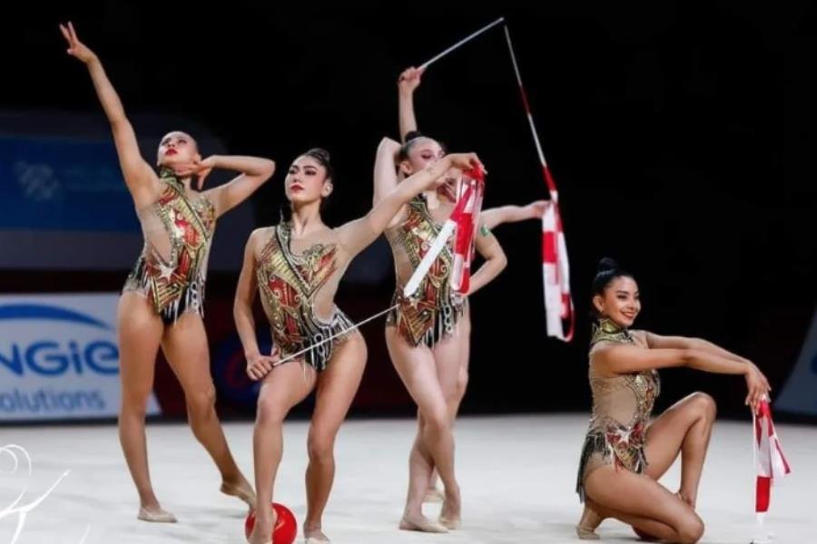 México subcampeón en gimnasia rítmica del Grand Prix de Francia