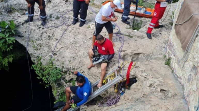 En Yucatán, menor que celebraba su cumpleaños en cenote muere ahogado