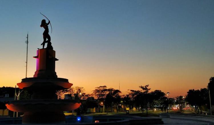 Anuncian reducción de carriles en Paseo Usumacinta, a la altura de la Diana Cazadora