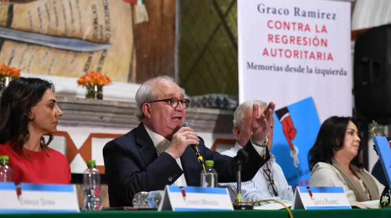 Graco Ramírez cancela presentación de su libro en Morelos; acusa a grupo de choque de sabotear el evento