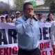 Protestan militantes de Morena en Edomex contra dirigencia nacional