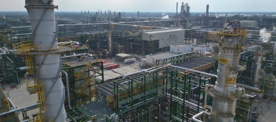 Continúan pruebas en refinería Olmeca; piden no alarmarse por ruido