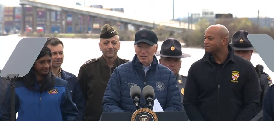 Biden se reúne con familias de víctimas del colapso de puente en Baltimore