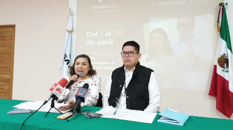 Llama SAT a contribuyentes tabasqueños a presentar declaración anual 2023