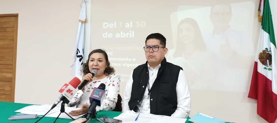 Llama SAT a contribuyentes tabasqueños a presentar declaración anual 2023