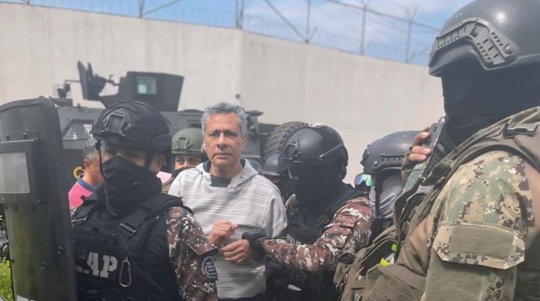 Trasladan a Jorge Glas, exvicepresidente de Ecuador, a cárcel de máxima seguridad