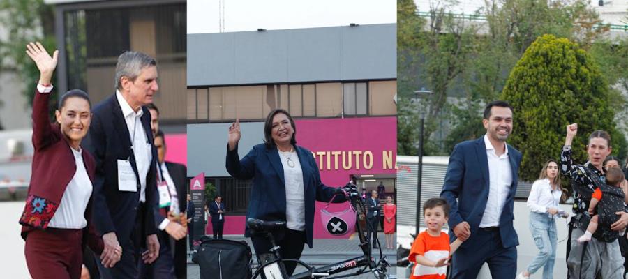 ¿Los tres? Máynez, Sheinbaum y Xóchitl se autoproclaman ganadores del primer debate