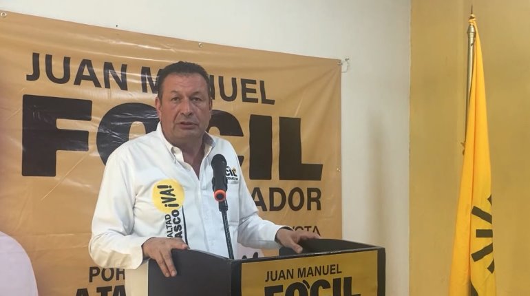 INE obstaculiza emisión de spots de candidatos del PRD en Tabasco: Fócil