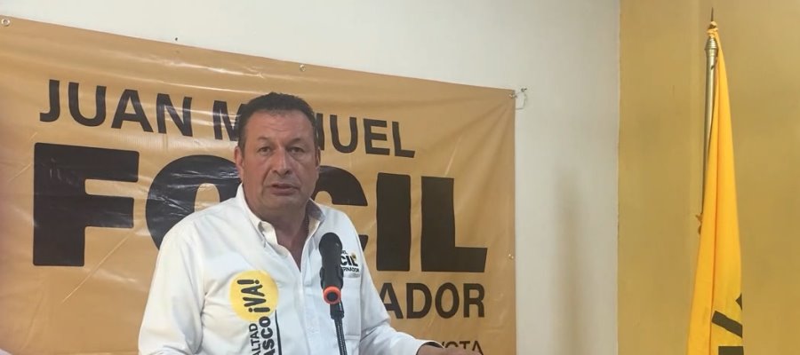 INE obstaculiza emisión de spots de candidatos del PRD en Tabasco: Fócil