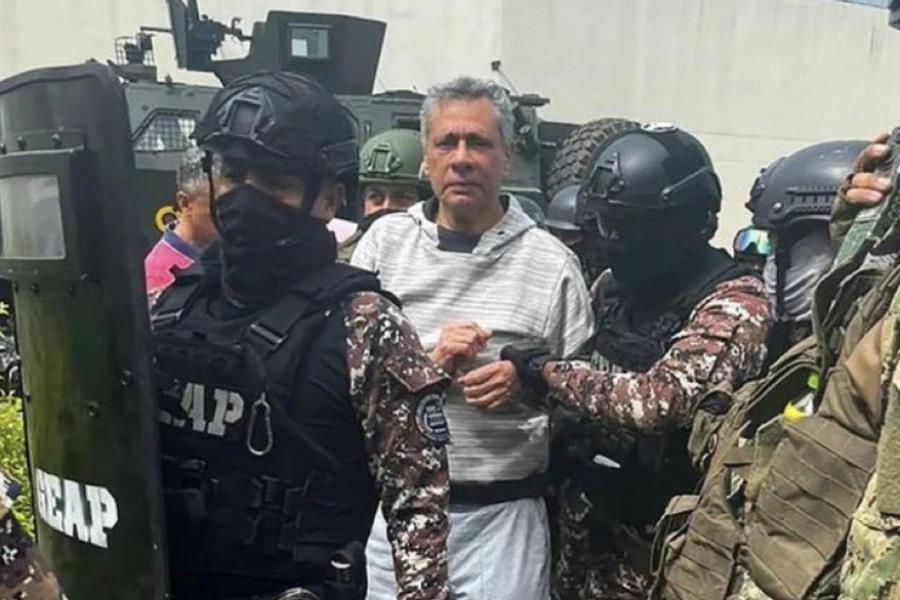 Tribunal de Ecuador declara como "Ilegal y arbitraria" la detención de Jorge Glas