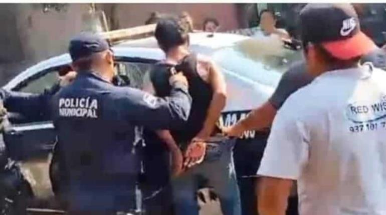 Aseguran a presunto feminicida por atentar contra su media hermana en Cárdenas