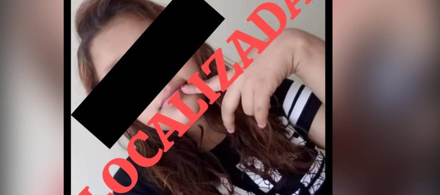 Tras operativo encuentran a joven que había sido reportada como no localizada en Paraíso