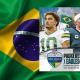 Green Bay Packers Vs Philadelphia Eagles en juego de NFL en Brasil