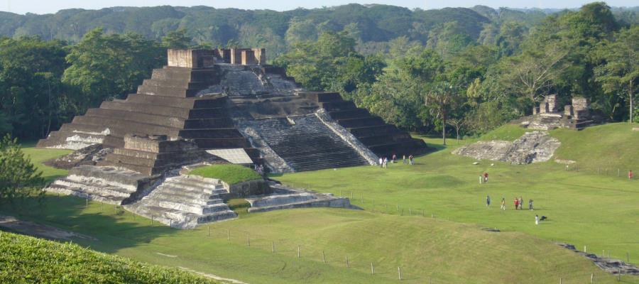 Anuncian cierre de zona arqueológica de Comalcalco por mantenimiento la próxima semana