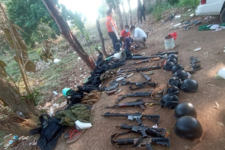 Un muerto, heridos y daños colaterales deja balacera en Playas del Rosario