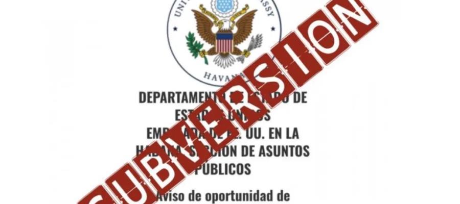 Acusa Cuba a EE. UU. de fraguar operación para "provocar estallido social"