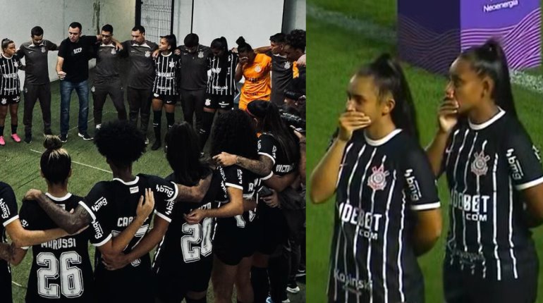 Jugadoras del Corinthias femenil protestan por regreso de DT con acusaciones de acoso