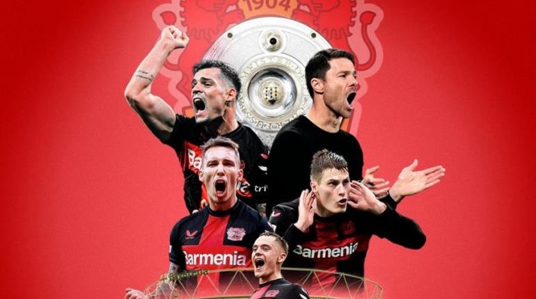 Tras 119 años de existencia, Bayer Leverkusen es campeón de la Bundesliga