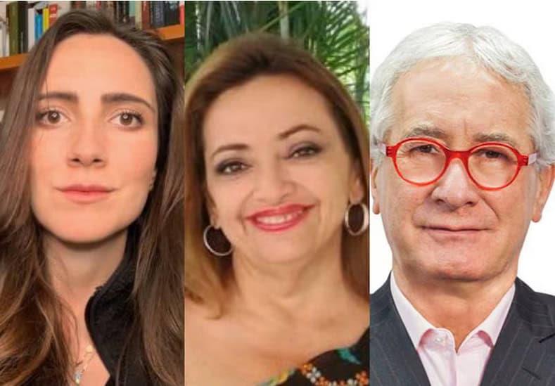 Perfila INE a Javier Solórzano, Luisa Cantú y Elena Arcila para moderar tercer y último debate presidencial