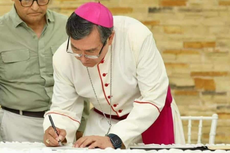 Firma de acuerdo por la paz no solo es con la Iglesia sino con la sociedad: Obispo de Tabasco