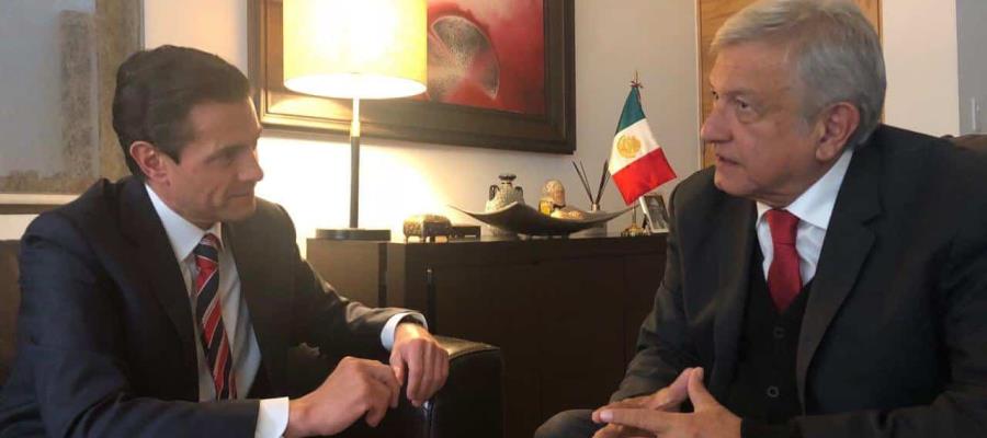 Peña Nieto asegura que nunca existió un pacto con AMLO y Morena